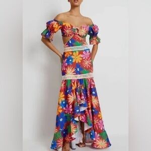 PatBO
Aster Off-Shoulder Maxi Dress